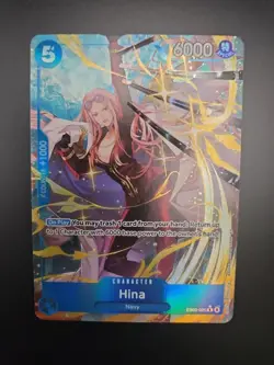 One Piece EB-03 Hina English (Alternate Art) EB03-025 Heroines Edition Foil - Image 1