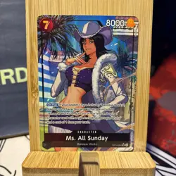 OP14-084 Ms. All Sunday SR Alt Art One Piece TCG English Card - Image 2