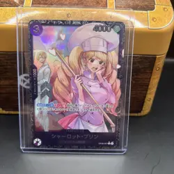One Piece Charlotte Pudding | OP08-067 | Japanese | Flagship Top 8 Promo R | NM - Image 1