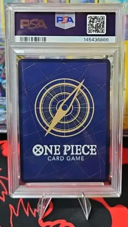 ZEUS - One Piece TCG OP11-106 - AA Alt Art Rare R -A Fist of Divine Speed PSA 10 - Image 2