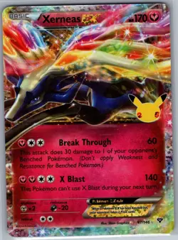 Xerneas EX 97/146 Celebrations: Classic Collection - Pokemon Card - NM - Image 1