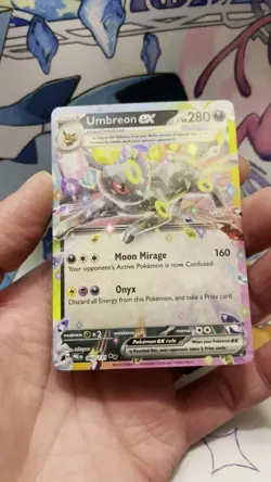 Pokemon TCG Umbreon EX 60/131 Double Rare Prismatic Evolutions Card - Image 2