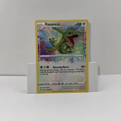 Rayquaza Amazing Rare Holo Pokemon TCG Card 138/185 Vivid Voltage Basic - Image 1