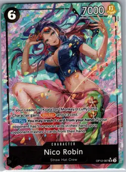 Nico Robin (Alt Art) OP12-087 English Legacy of the Master - One Piece Card - NM - Image 1