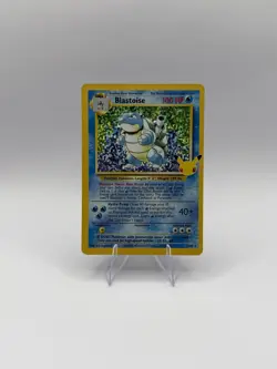 Pokemon TCG Blastoise Holo Card 2/102 Celebrations 25th Anniversary - Image 1