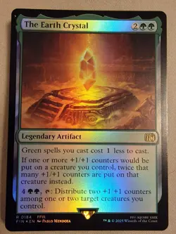 Magic The Gathering: The Earth Crystal Final Fantasy Foil - Image 1