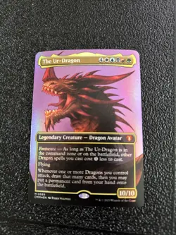 The Ur-Dragon (Borderless) Commander Masters Foil - Image 1