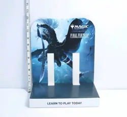 MTG Final Fantasy Sephiroth Learn To Play Promo Display Standee Wizards - Image 3