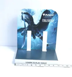 MTG Final Fantasy Sephiroth Learn To Play Promo Display Standee Wizards - Image 4
