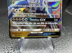 Pokemon Card TCG Dialga GX 100/156 Holo Ultra Rare Card SM Ultra Prism - Image 4