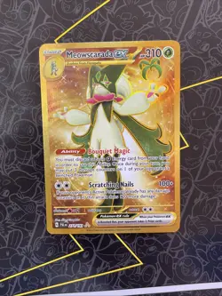 Pokemon SV Paldea Evolved SECRET RARE Meowscarada EX 271/193 - Image 1