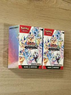 Pokemon TCG Prismatic Evolutions Booster Bundle Lot of 2 Factory Sealed - Image 4