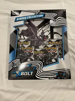 Pokemon TCG Scarlet & Violet Black Bolt Binder Collection - Image 1
