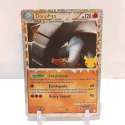 Pokemon Donphan (Prime) 107/123 NM Celebrations: Classic Collection - Image 1