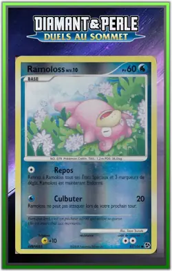 Ramoloss Reverse - DP04:Duels au Sommet - 82/106 - Carte Pokemon Francaise - Image 1