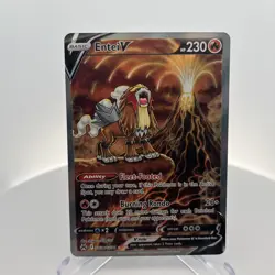 Entei v Galarian Gallery Holo Ultra Rare Pokemon TCG GG36/GG70 - Image 1