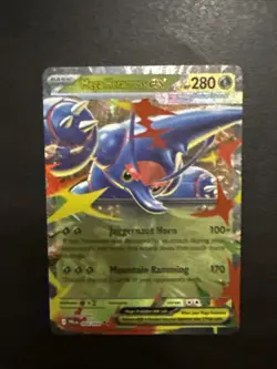 Pokemon Mega Heracross EX 004/094 XY Furious Fists & Phantasmal Flames Holo Foil - Image 1
