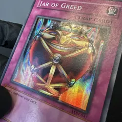 LP - MISPRINT - Jar of Greed - Foil Shift - LON-047 - Yu-Gi-Oh - Image 3