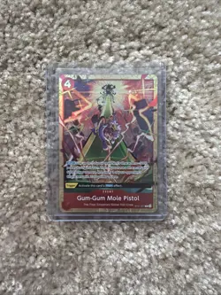 Gum-Gum Mole Pistol One Piece TCG ST21-017 Best Premium Vol. 5 English Alt Promo - Image 3