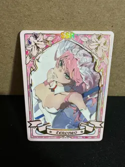 Goddess Story: Genki Parade Sexy Anime Girl Waifu Card Zero-Two SSR Rarity - Image 1