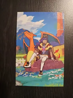 Charizard and Leon Mini Tin Pokemon Card 2023 TCG - Image 1