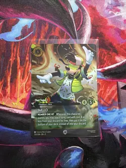 Disney Lorcana Fabled MAX GOOF ENCHANTED 230/204 Also I2I, Powerline ALL 3 Cards - Image 1