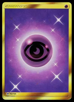 Pokemon Card - Psychic Energy SM Base Set 162/149 Secret Rare - Image 1