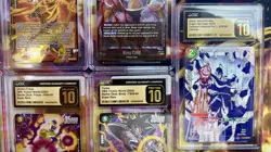 Lot of 9 !! GRADED PRISTINE 10! Dragon Ball Super cards. US Seller ..BEST PRICE - Image 4