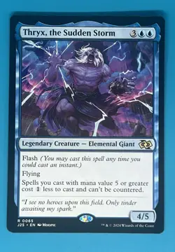Mtg Thryx, the Sudden Storm (Anime) Foundations Jumpstart Regular - Image 1