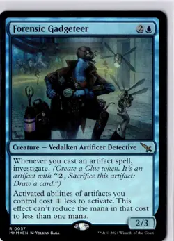 Forensic Gadgeteer Murders at Karlov Manor Foil NM R 0057 - Image 1