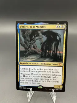 Umbris, Fear Manifest Commander: Innistrad: Crimson Vow Regular MTG 038 - Image 1