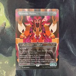 Roaming Throne (Borderless) - The Lost Caverns of Ixalan (LCI) 344 EN R - Image 1