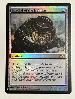 Sundial of the Infinite NM Foil The List MTG - Image 1