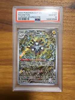 ⚡PSA 10 GEM MINT 2024 POKEMON SVP EN-SV BLACK STAR PROMO MAGNETON #159 - Image 1