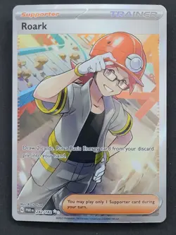 Roark 242/182 Ultra Rare Paradox Rift Pokemon TCG - Image 1