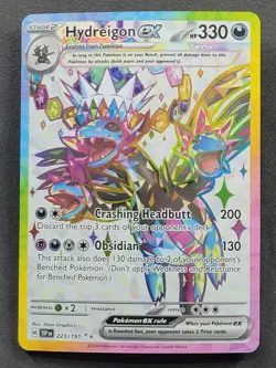 Hydreigon ex 223/191 Ultra Rare Surging Sparks Pokemon TCG - Image 1
