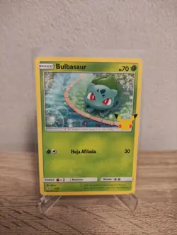 Bulbasaur 1/25 (Regular) 2021 Pokemon 25th Anniversary McDonalds Promo MINT/NM - Image 1