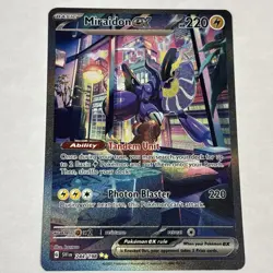 Pokemon TCG Miraidon ex 244/198 SV01 Scarlet & Violet Illustration Rare Holo EX - Image 2