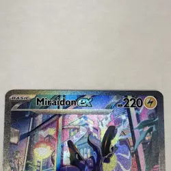 Pokemon TCG Miraidon ex 244/198 SV01 Scarlet & Violet Illustration Rare Holo EX - Image 3