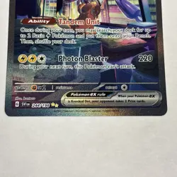 Pokemon TCG Miraidon ex 244/198 SV01 Scarlet & Violet Illustration Rare Holo EX - Image 4