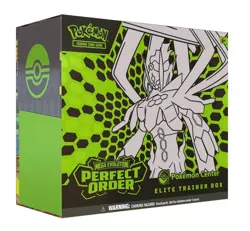 Pokemon TCG Mega Evolutions (Perfect Order Pokemon Center Exclusive ETB PRESALE) - Image 2