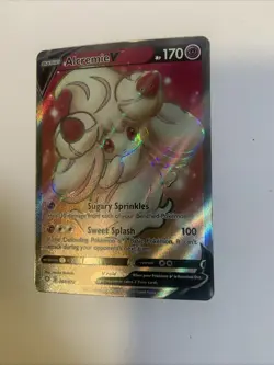 2021 Shining Fates Pokemon TCG Alcremie V Full Art Halo Rare 064/072 - Image 1