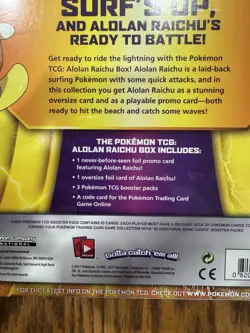 Pokemon Alolan Raichu Box Roaring Skies/Sun & Moon New Factory Sealed - Image 4