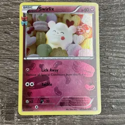 Pokemon Swirlix RC19/RC32 Generations Holo Basic 60 HP - Image 1