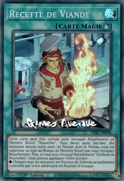 Yu-Gi-Oh ! Recette de Viande WISU-FR038 VF/SUPER - Image 1