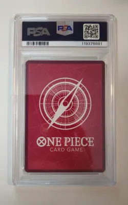 One Piece TCG Vinsmoke Reiju OP06-042 Leader Alternate Art PSA 10 - Image 2