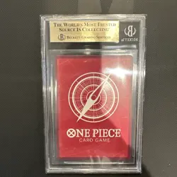 Gear 5 EX Monkey D. Luffy Alt Art Gem Mint BGS 10 ST21-001 Leader Parallel - Image 2