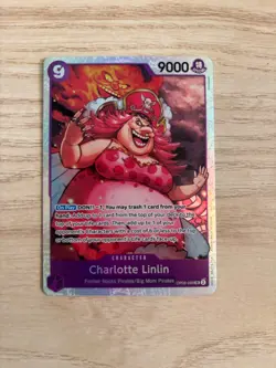 OP08-069 Charlotte Linlin English SR NM One Piece TCG Card Game - Image 1