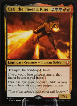 Ozai 0235 Mythic - Magic: The Gathering - Avatar: The Last Airbender (NM) - Image 1