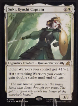 Suki, Kyoshi Captain 0085 Rare - MTG - Avatar: The Last Airbender (NM) - Image 1